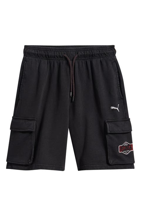 Vintage Moto Knit Cargo Shorts (Toddler & Little Kid)
