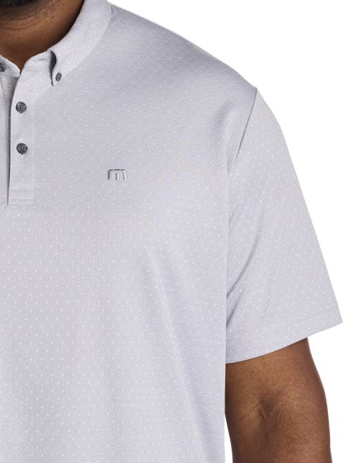 Travismathew Fit By Dxl Big & Tall Handsome Town Polo Shirt In Gray