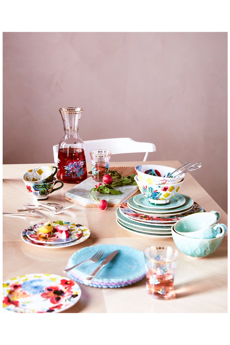 Anthropologie Alma Dessert Plate, Alternate, color, WHITE