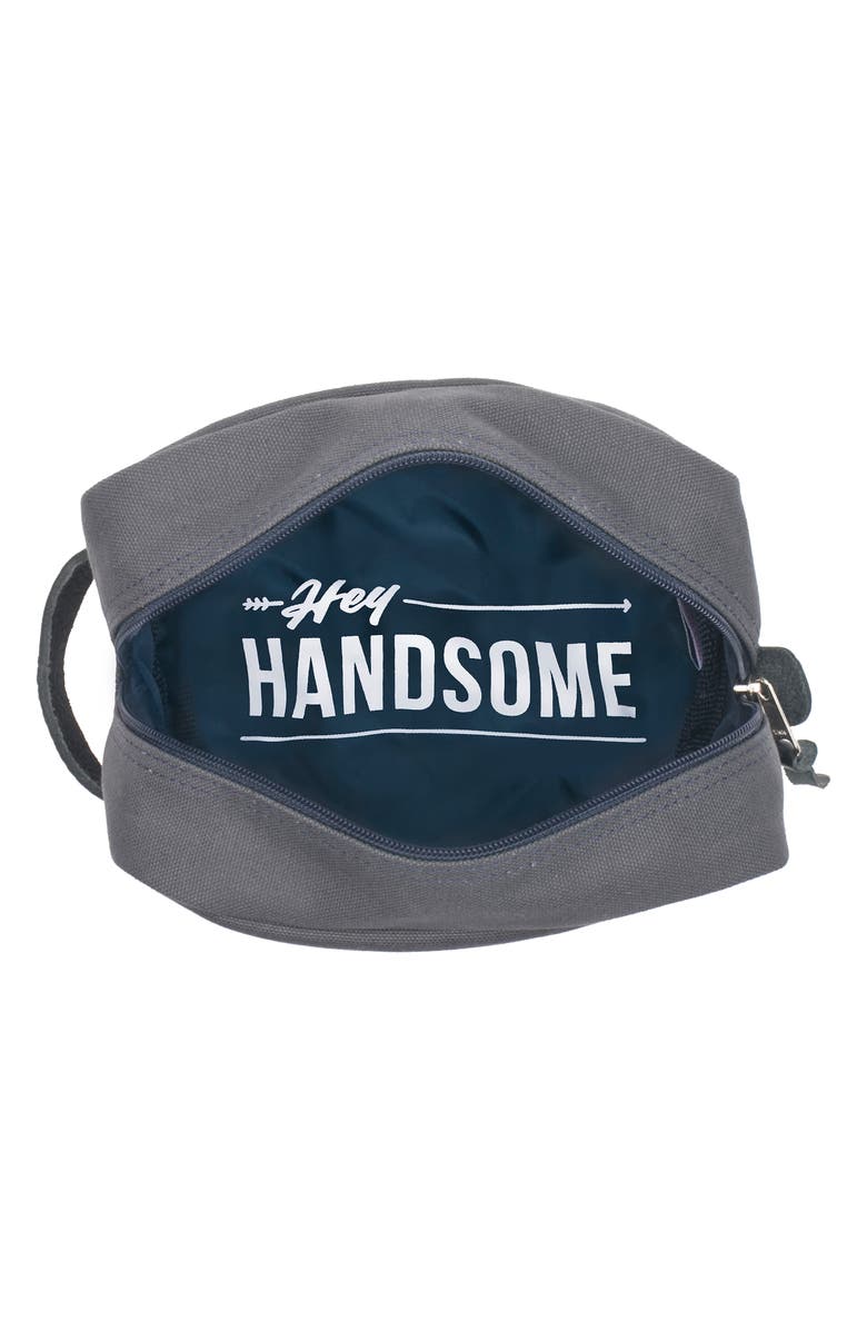 Boarding Pass Hey Handsome Dopp Kit, Alternate, color, 