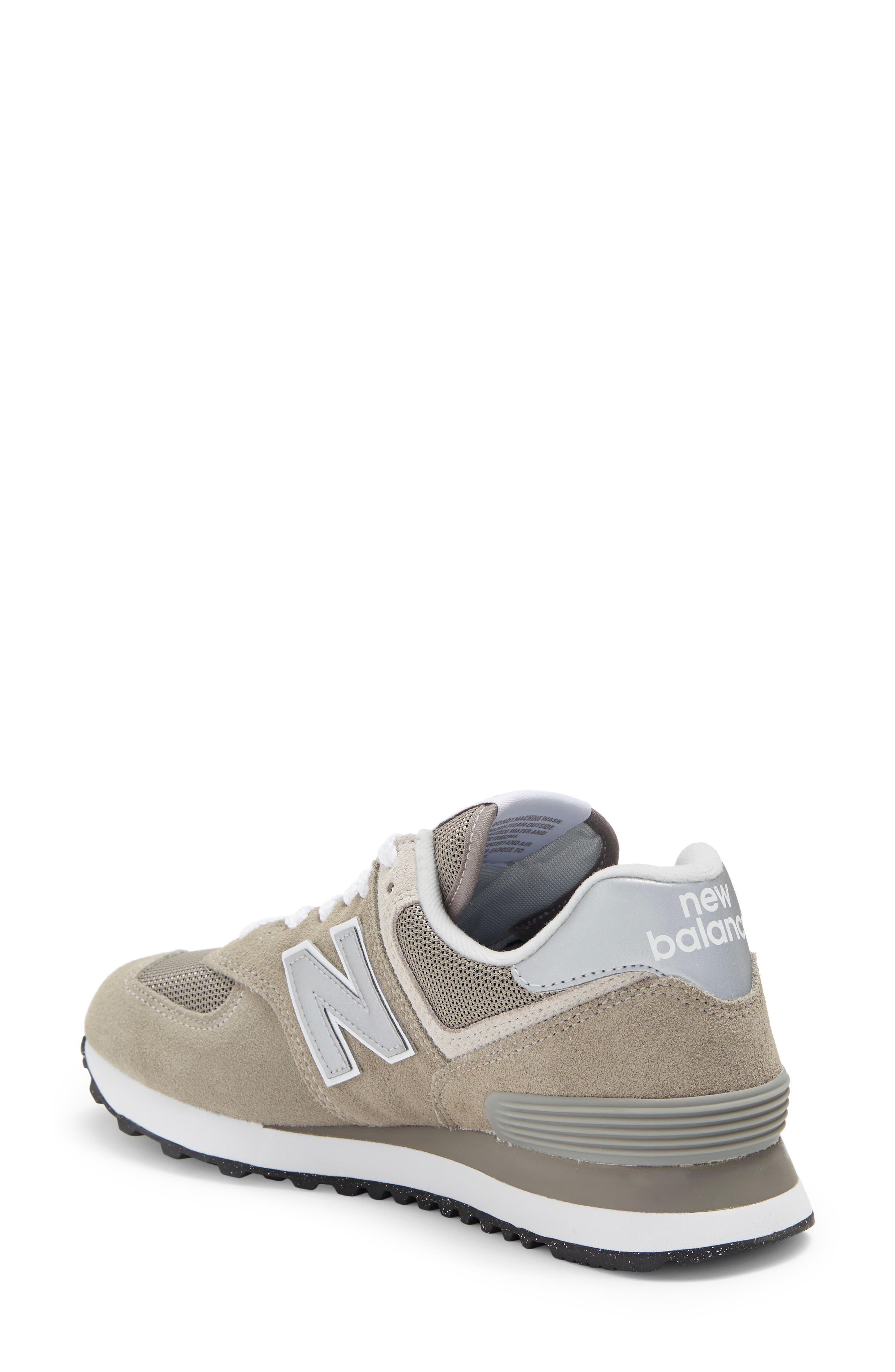 New Balance 574 Sneaker, Alternate, color, Grey/ White