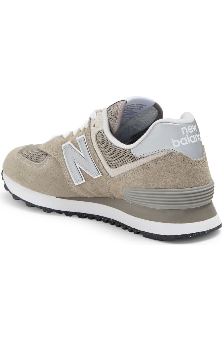 New Balance 574 Sneaker, Alternate, color, Grey/ White