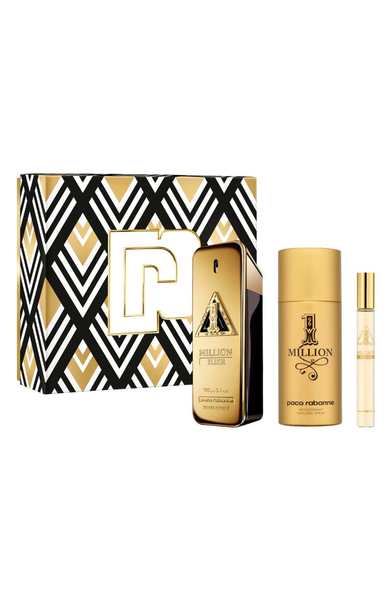 Rabanne 1 Million Elixir Eau de Parfum Set (Limited Edition) USD $191 Value, Alternate, color, 