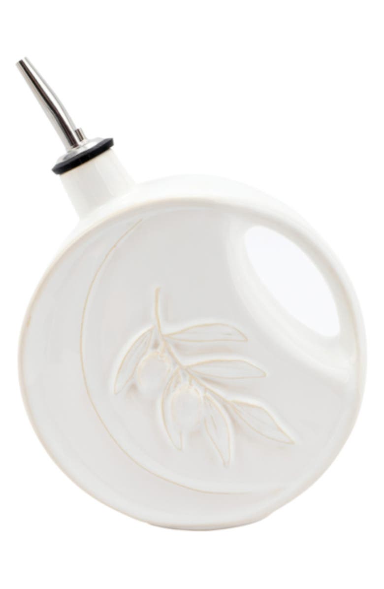 VIETRI Luca Olive Oil Bottle, Alternate, color, White