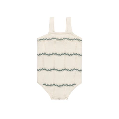 Looms Holland Collection - Boys Wave Knit Romper (Baby)