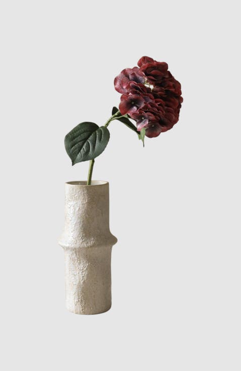 Burgundy Hydrangea Flower