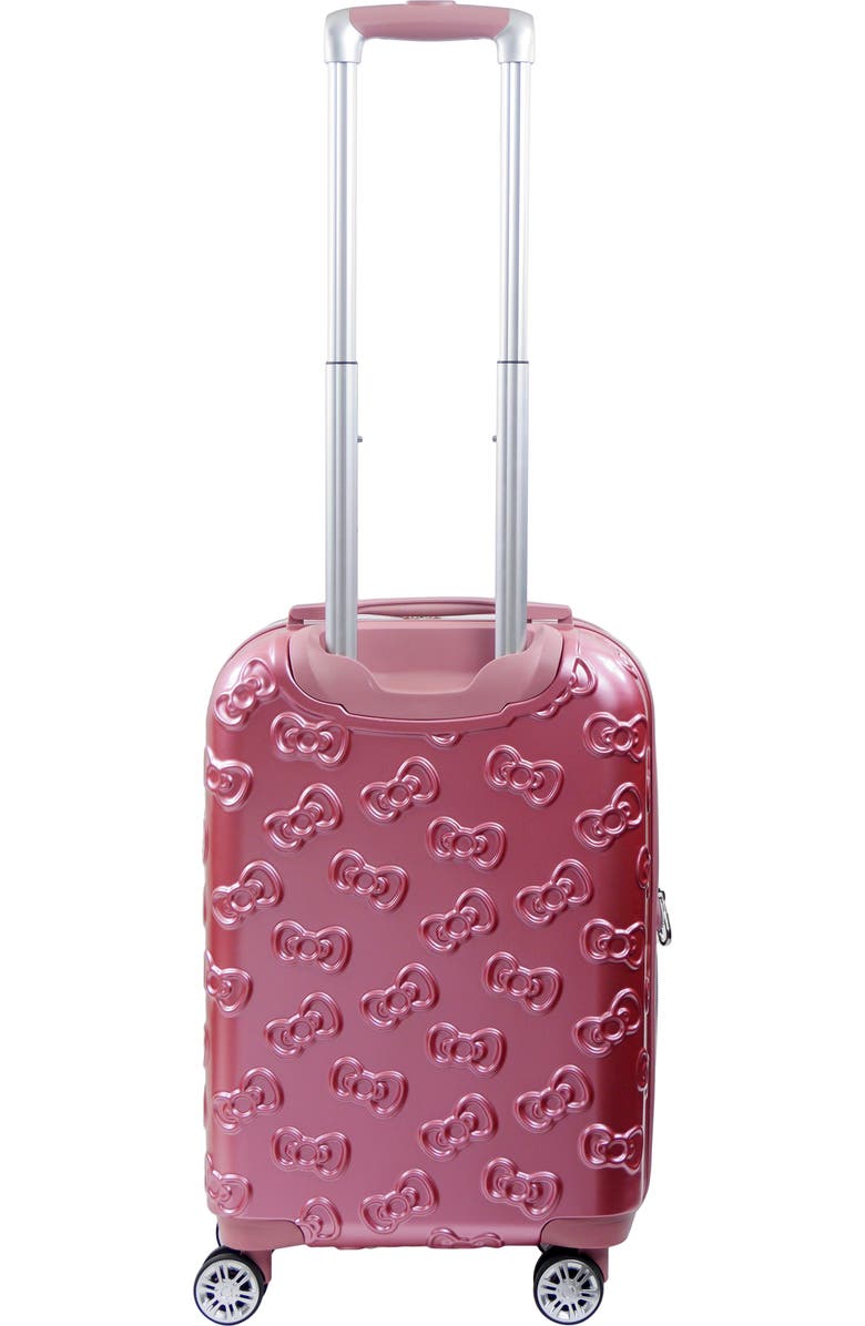 Ful Hello Kitty Portrait Molded 22.5 inch Luggage Spinner, Alternate, color, Blush