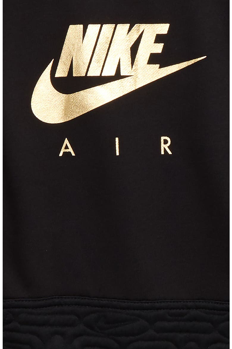 Air Top, Alternate, color, BLACK/ METALLIC GOLD