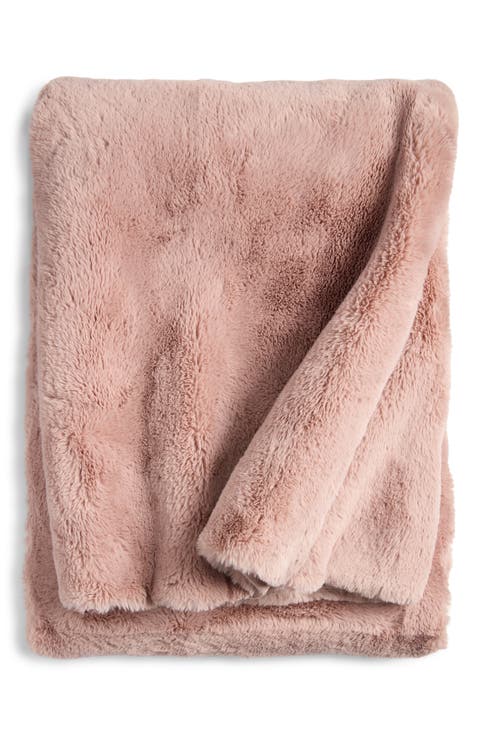 Rex Faux Fur Throw