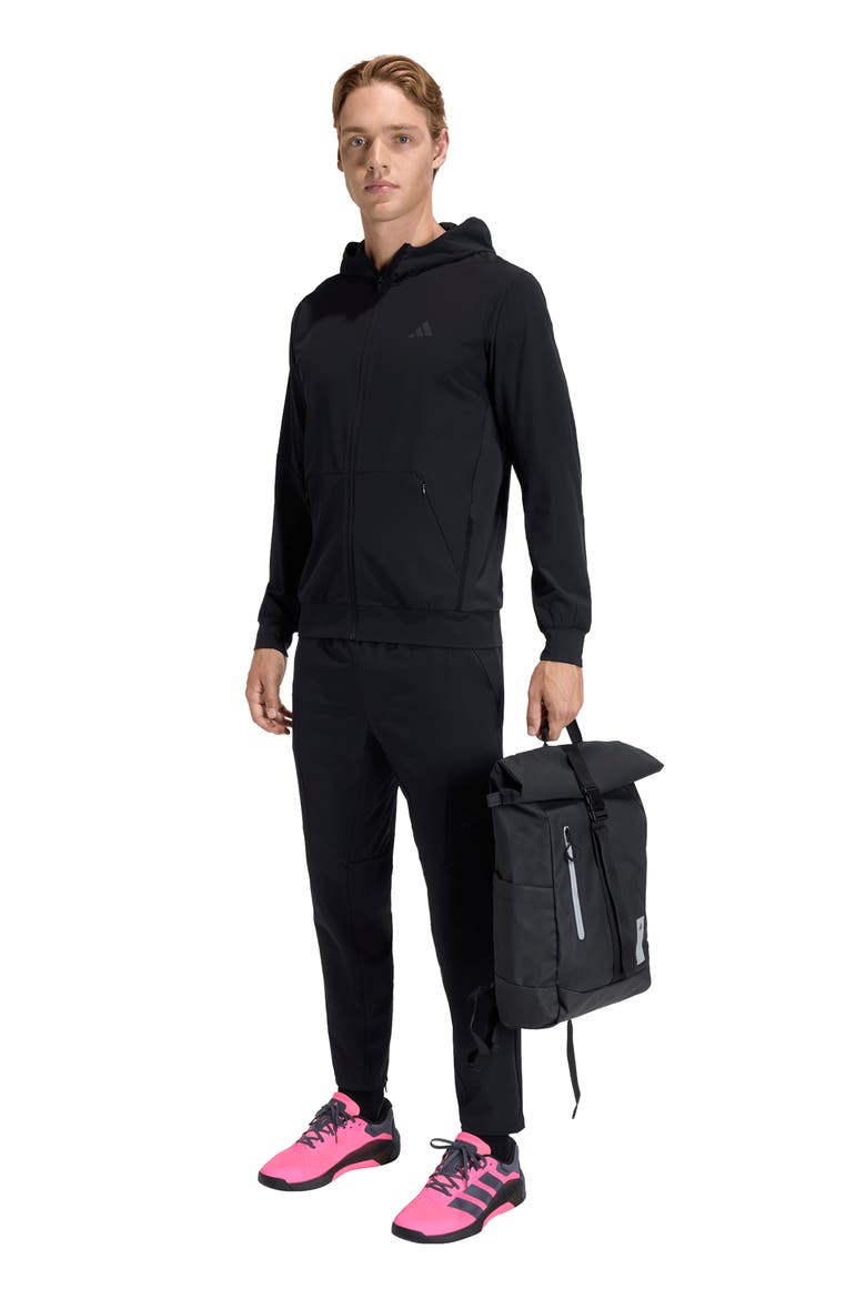 D4T Hybrid Workout Pants, Alternate, color, BLACK