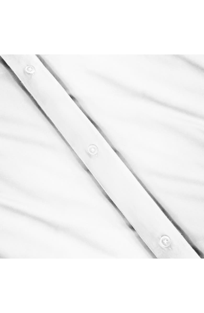 Superior Solid 300 Thread Count Sateen Duvet Cover & Shams Set, Alternate, color, White