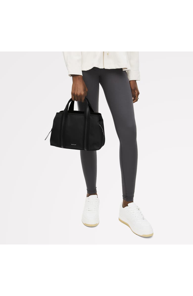Radley Halley Row Medium Ziptop Satchel Bag, Alternate, color, Black