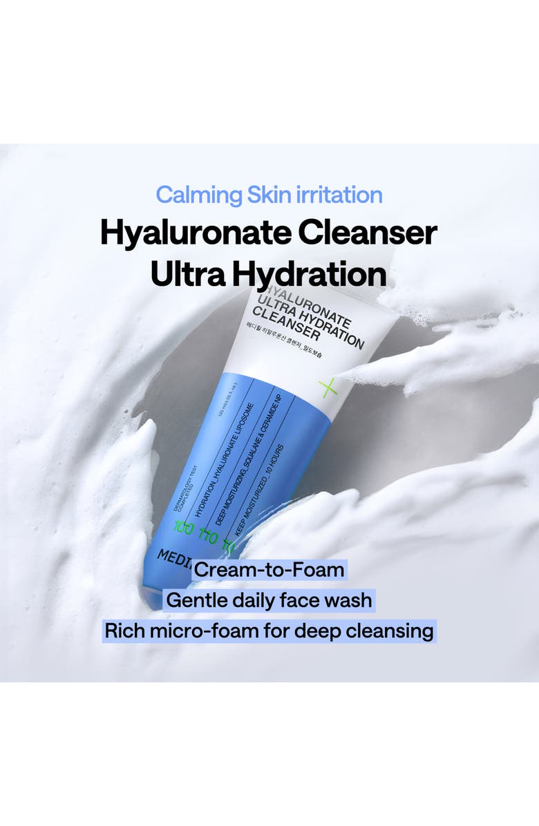 MEDIHEAL Hyaluronate Ultra Hydration Cleanser, Alternate, color, Aqua
