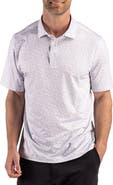 CBUK by Cutter & Buck Pike Fern Print Epic Confidence Performance Polo
