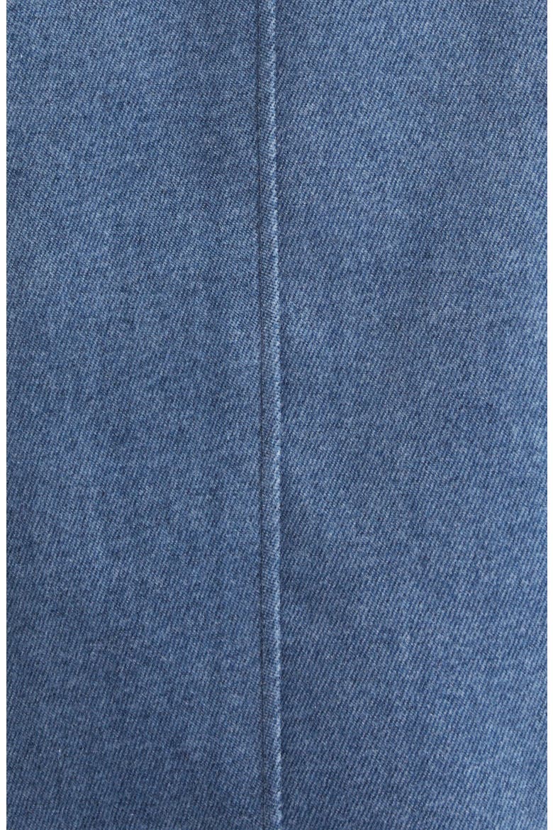Astley Crop Denim Jacket, Alternate, color, ASH BLUE