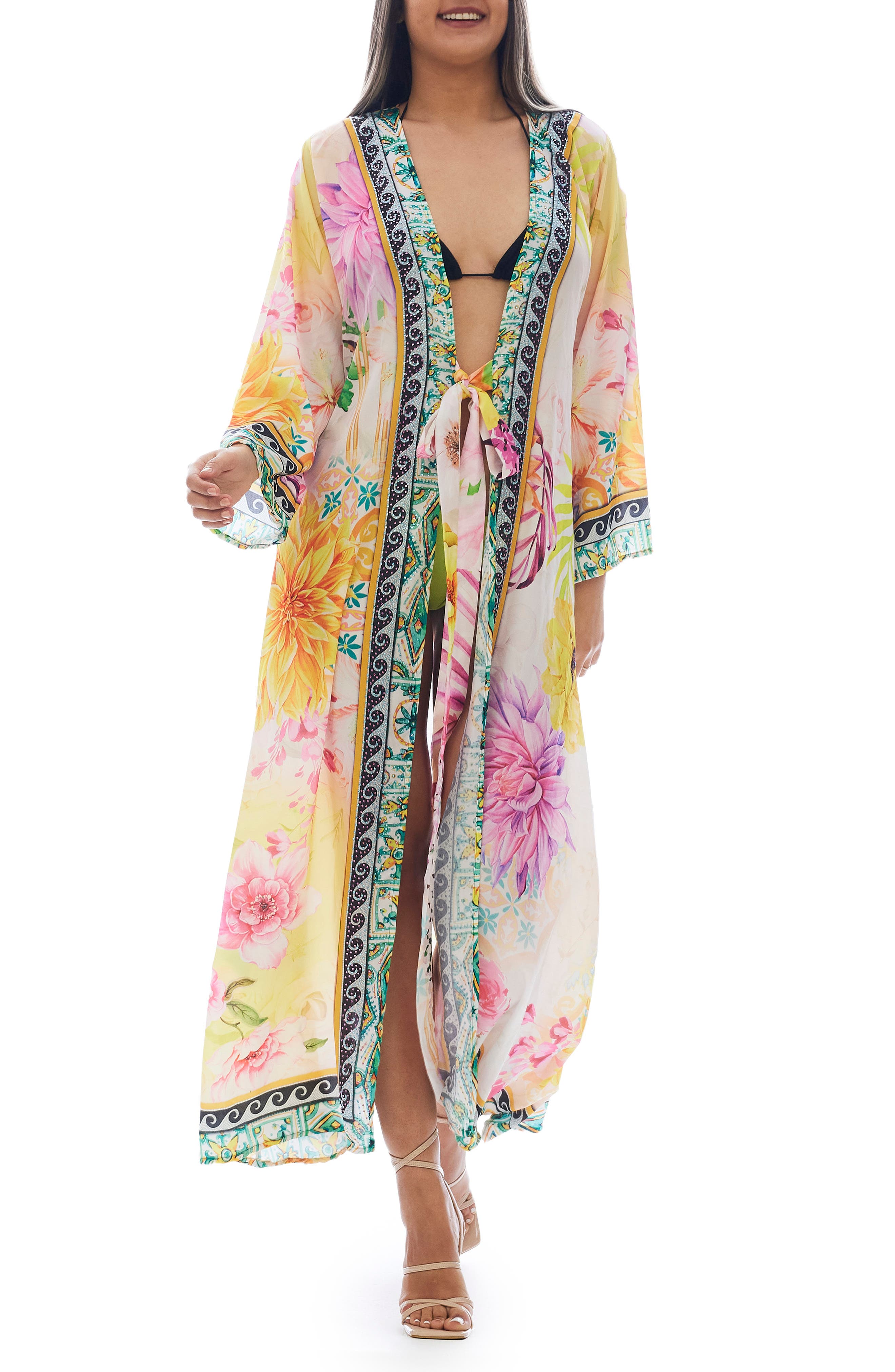 RANEES Floral Duster