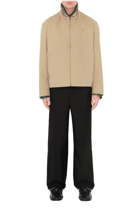 Gabardine Harrington Jacket