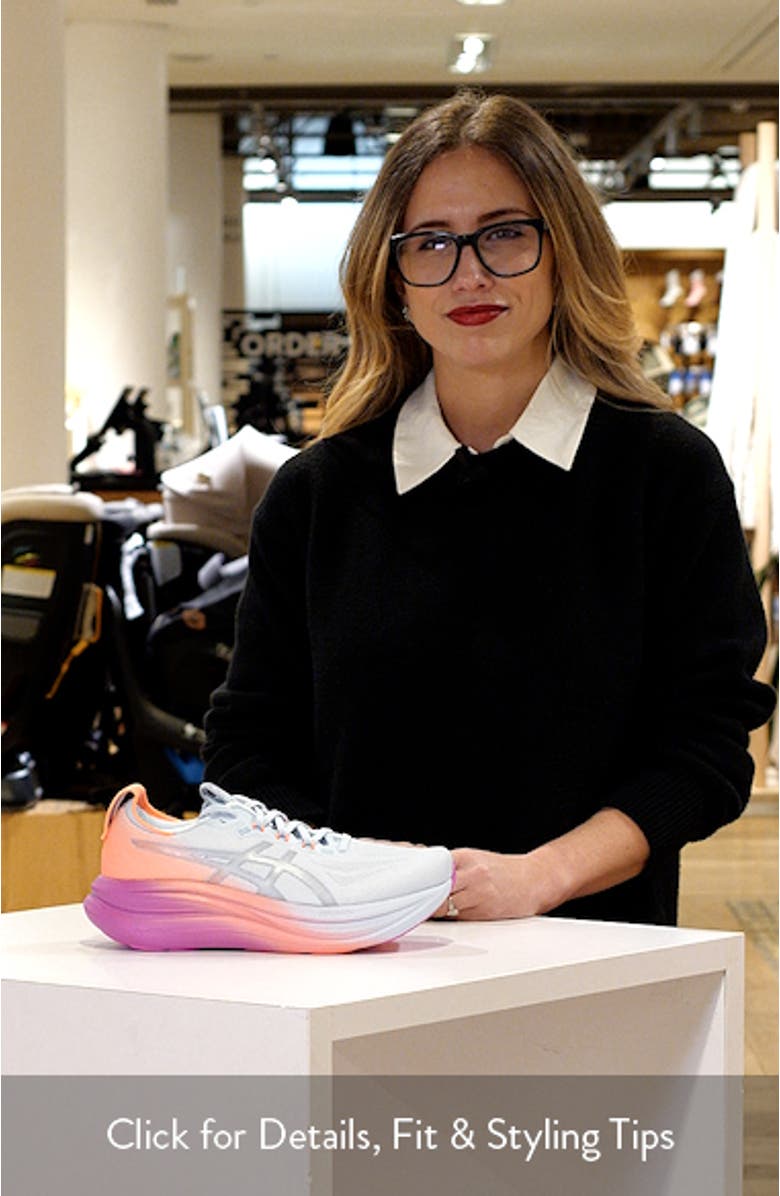 GEL-NIMBUS<sup>®</sup> 28 Running Shoe, sales video thumbnail