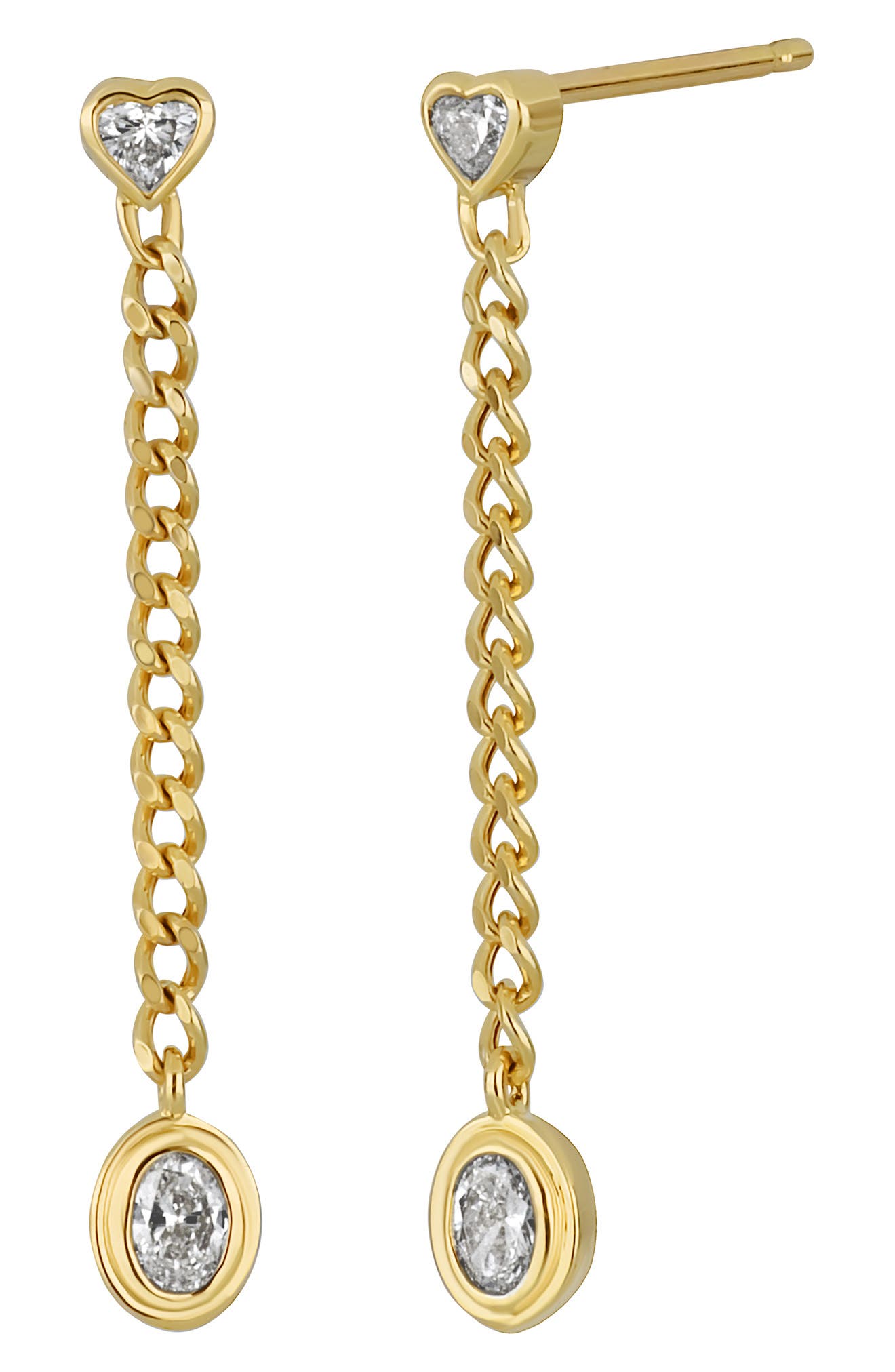 Maya Diamond Drop Earrings