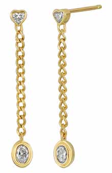 Maya Diamond Drop Earrings