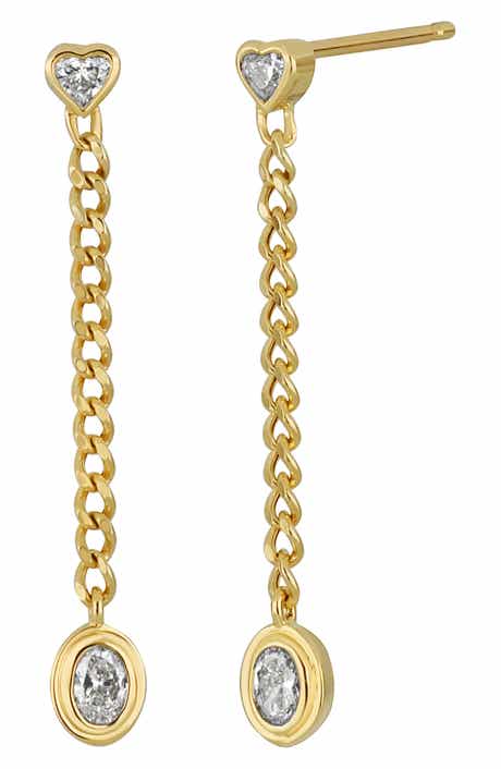Maya Diamond Drop Earrings