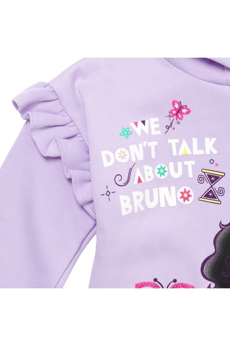 Encanto Fleece Hoodie, Alternate, color, Mirabel Bruno Lilac