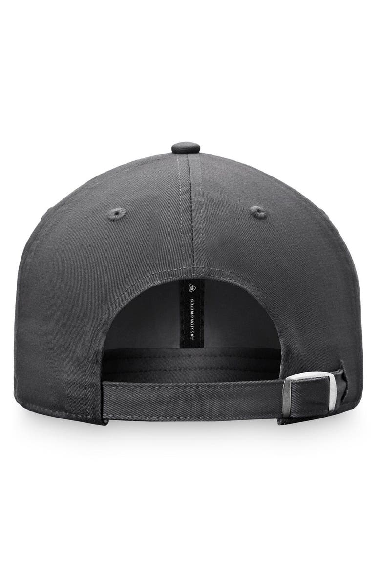 Men's Top of the World Charcoal Baylor Bears Slice Adjustable Hat, Alternate, color, Charcoal