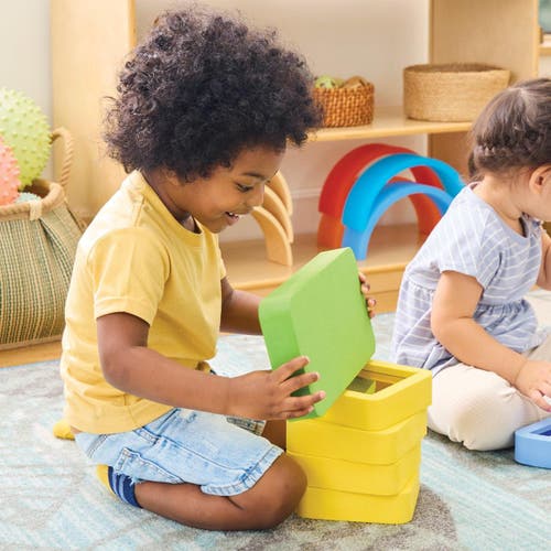 Kaplan Early Learning Company Mirror Foam Blocks In Multi