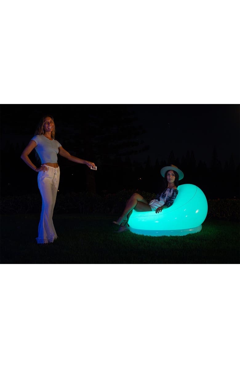 POOLCANDY AirCandy Illuminated LED Chair, Main, color, Led Lights