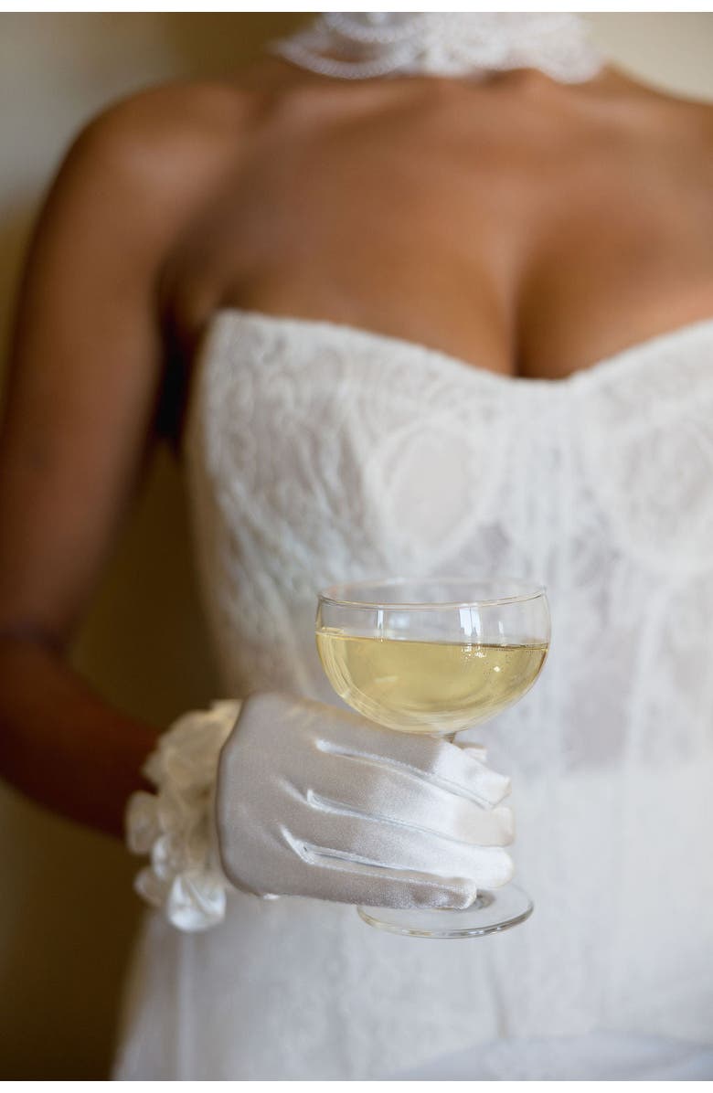 Untamed Petals Rosey Gloves, Alternate, color, Ivory