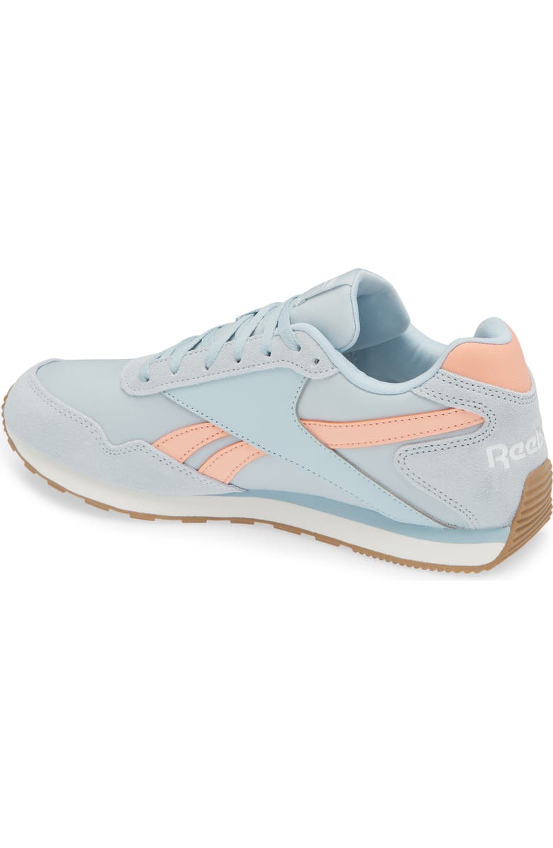 Reebok Glide Low Top Sneaker, Alternate, color, Blue Peach White
