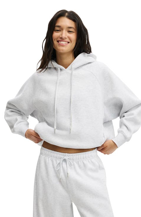 Women's Active Plush Premium Raglan Hoodie