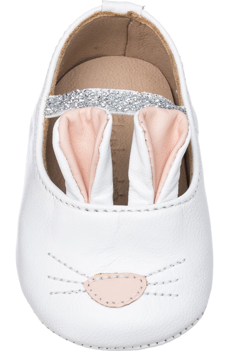 Elephantito Bunny Crib Shoe, Alternate, color,