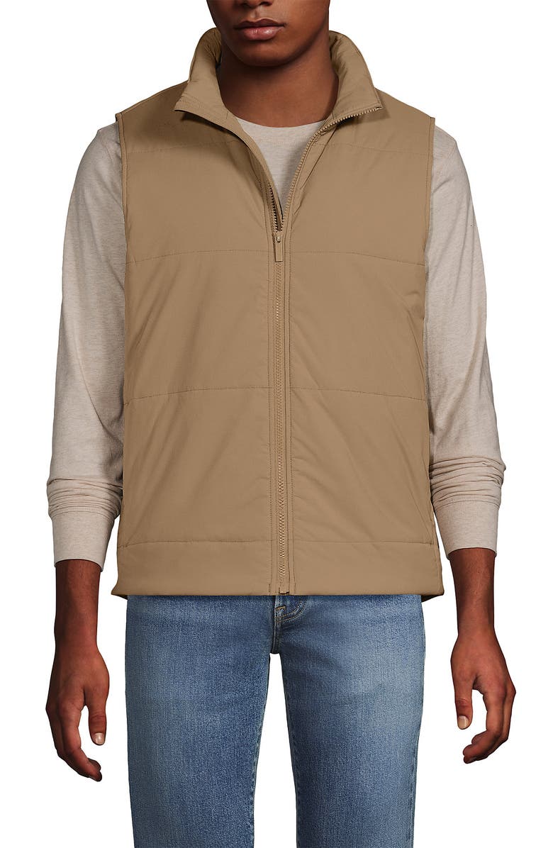 Lands' End WanderFree Insulated Vest, Main, color, Toasted Rye