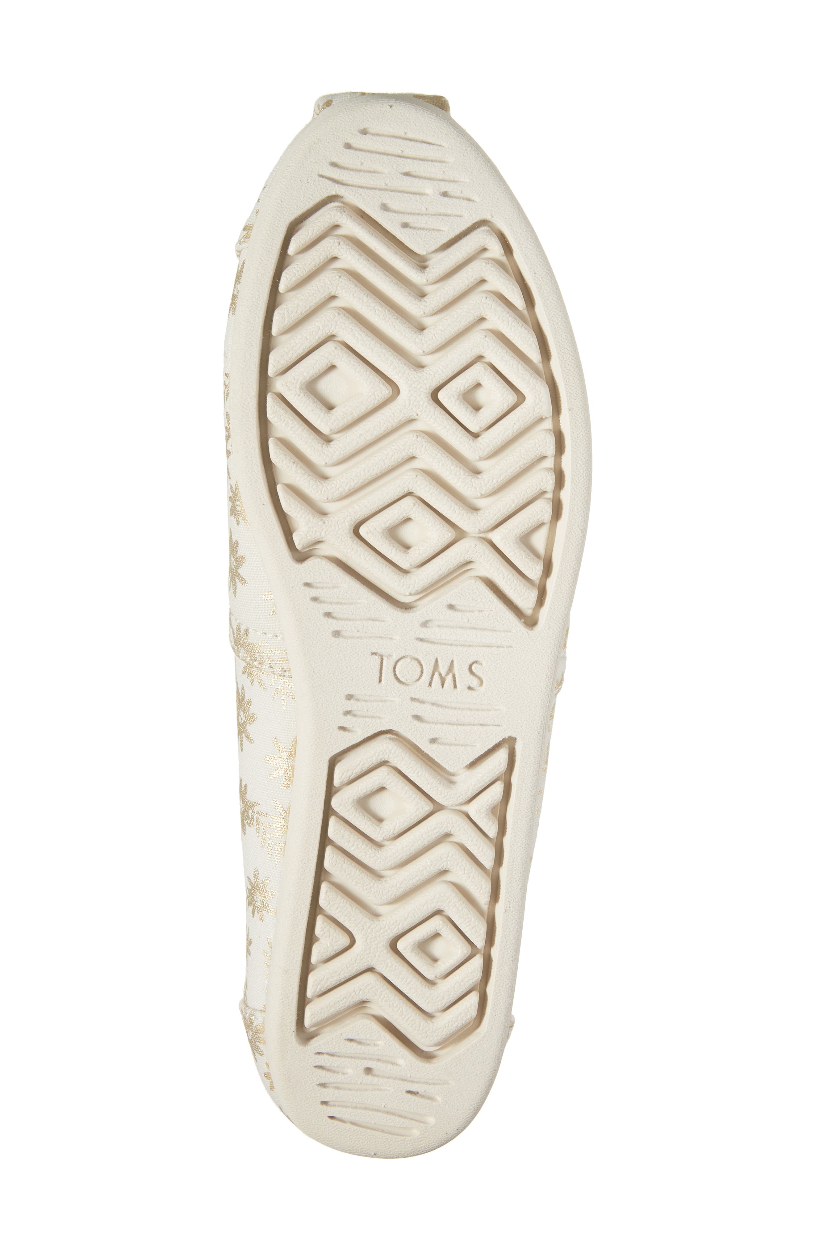 TOMS Alpa Floral Canvas Slip-On Sneaker, Alternate, color, 