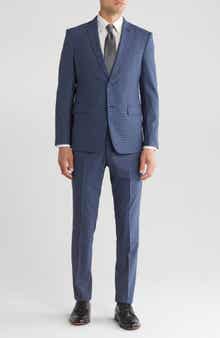 John Varvatos Star USA Bleecker Slim Fit Wool Suit