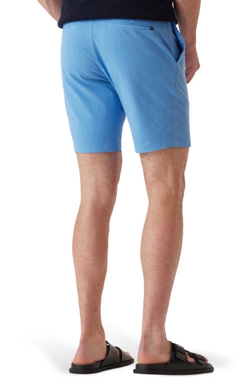 Shop Deke Galaxy Ultra 4x Stretch Twill Bermuda Shorts In Lake