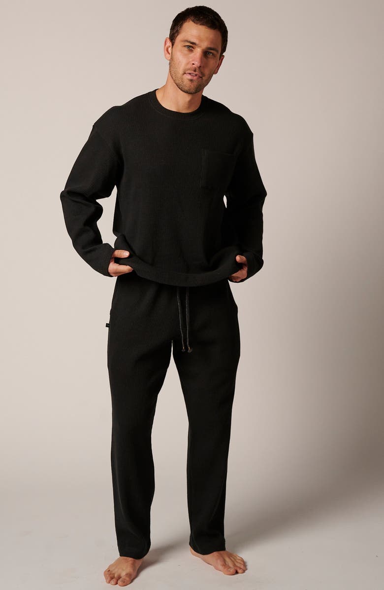 LEISURE LAB Cozy Cotton Sweatpants, Alternate, color, Fireside