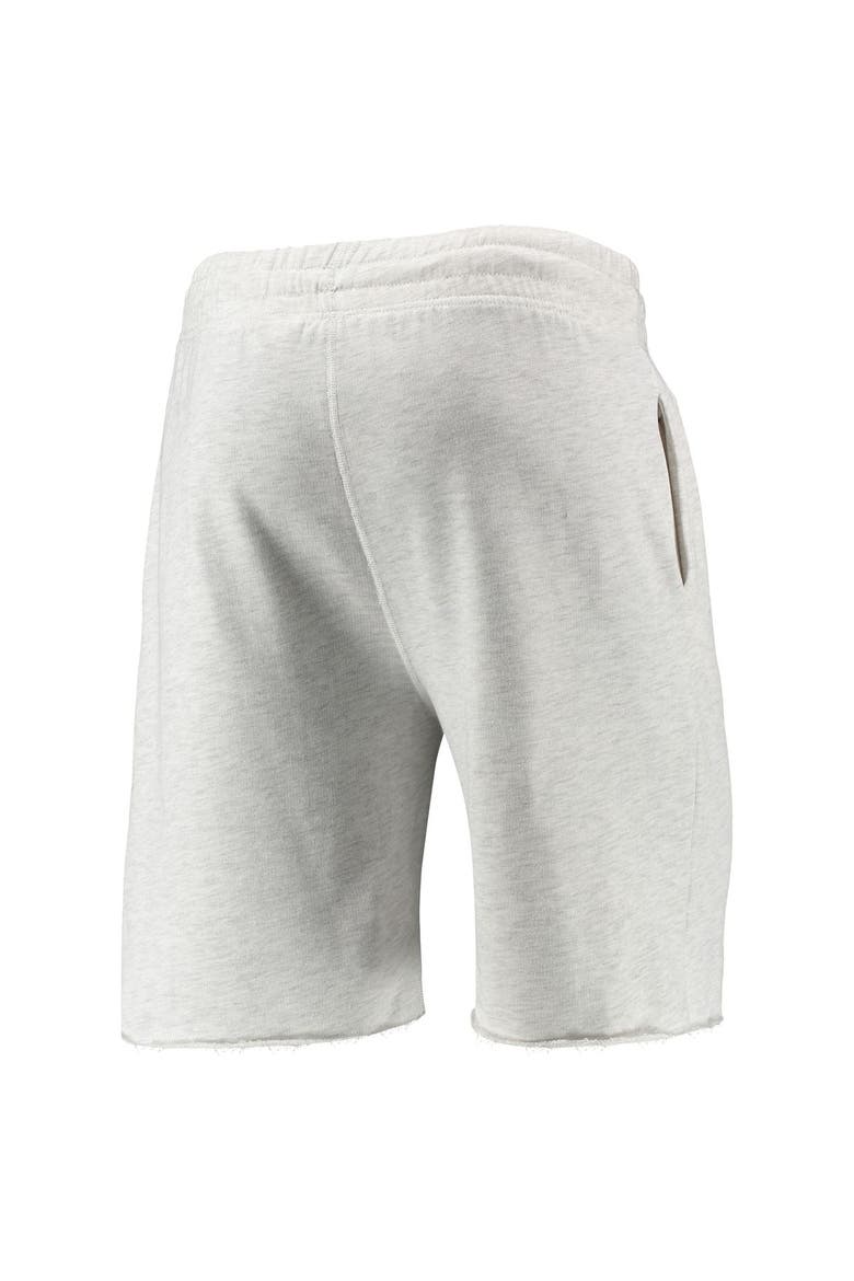 Men's Concepts Sport Oatmeal Detroit Tigers Mainstream Logo Terry Tri-Blend Shorts, Alternate, color, Oatmeal