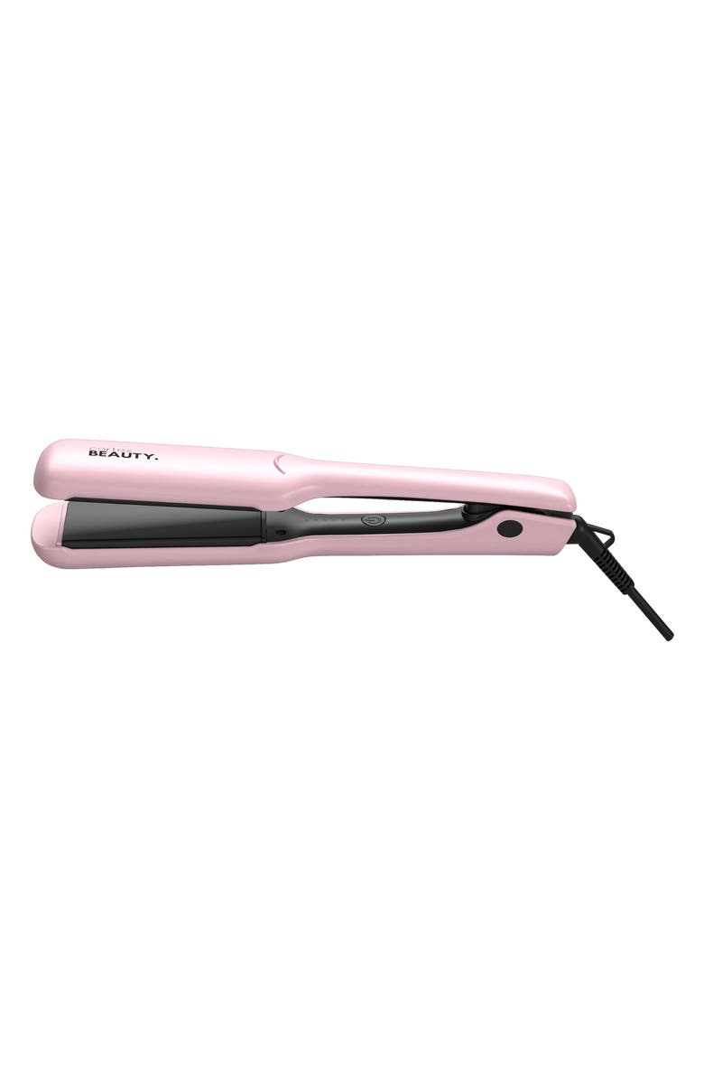 CORTEX BEAUTY Sleek & Shine Professional 1.75-Inch Wide Plate Flat Iron, Alternate, color, Baby Pink