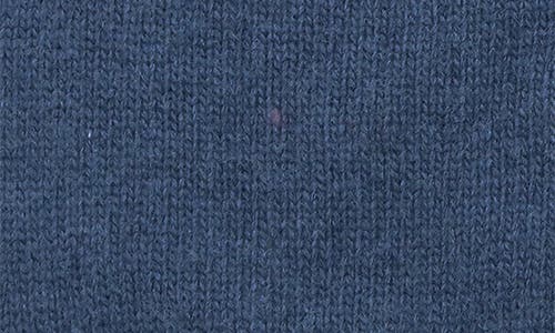Portolano Crystal Heart Beanie In Blue