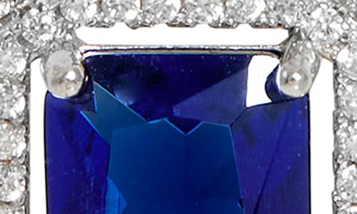 Savvy Cie Jewels Lab Created Gemstone Pendant Necklace In Metallic
