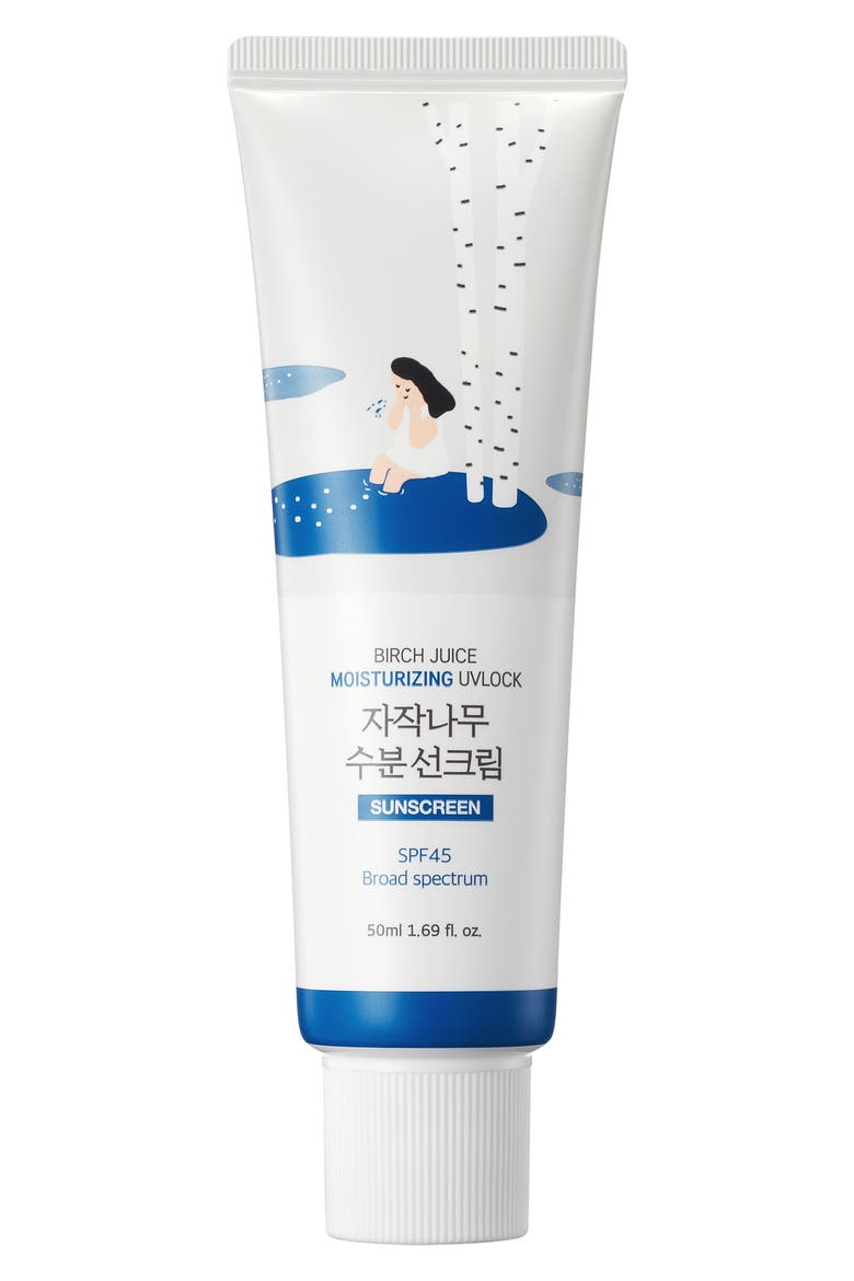 Birch Juice Moisturizing UVLock Spectrum 45 Sunscreen, Main, color, NO COLOR