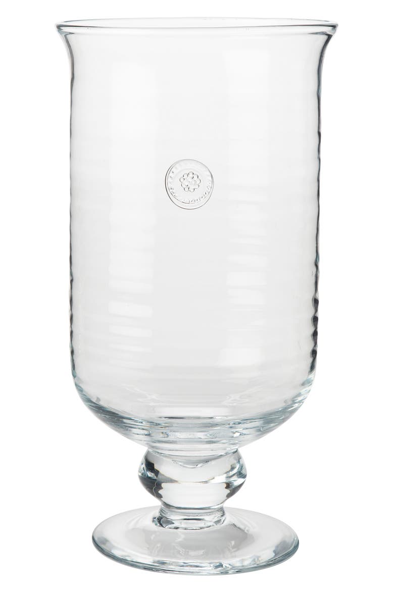 Berry & Thread Large Hurricane Glass Candleholder, Main, color, CLEAR