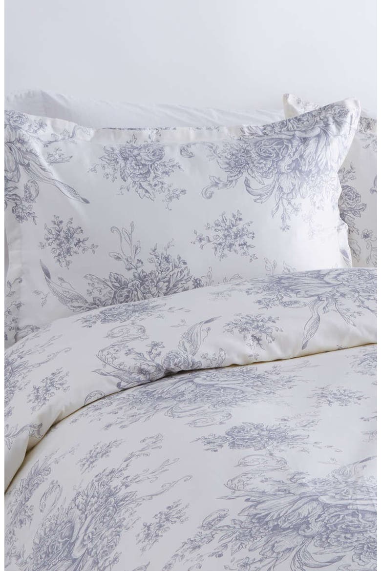 400 Thread Count Cotton Toile Duvet Set | Nordstromrack