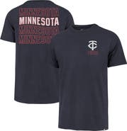 '47 Men's '47 Navy Minnesota Twins Hang Back Franklin T-Shirt