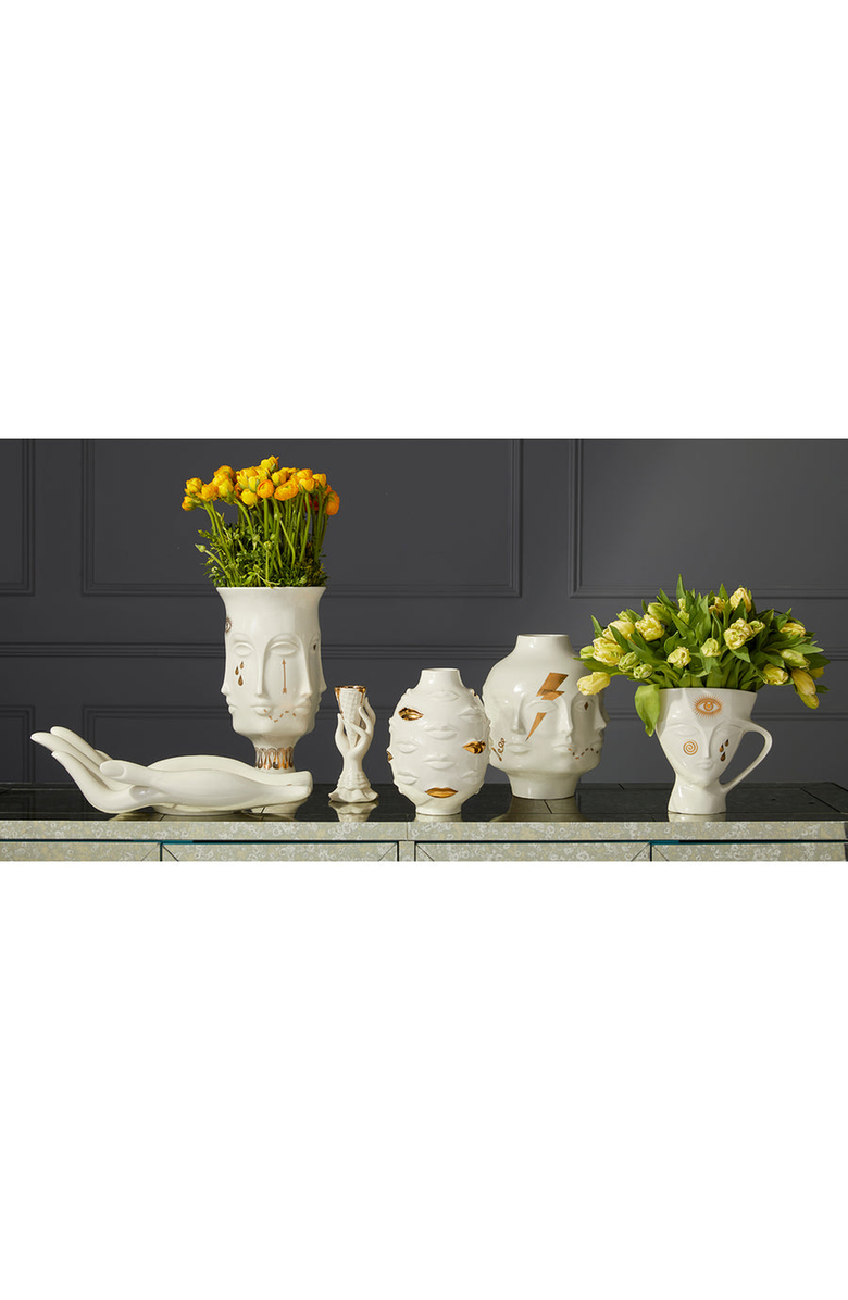 Jonathan Adler Gilded Eve Fruit Bowl, Alternate, color,