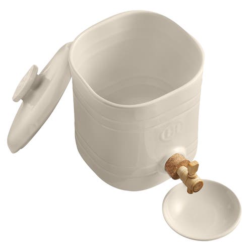 Emile Henry Vinegar Pot In Clay