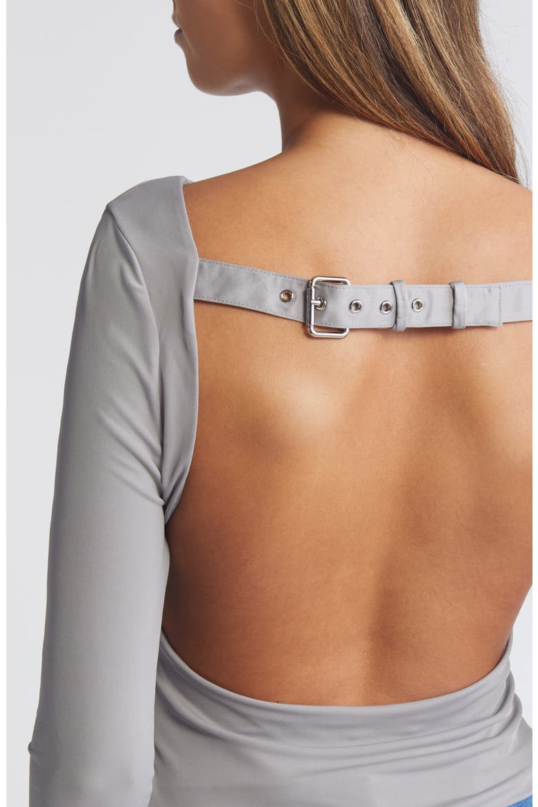 Open Back Top, Alternate, color, STEEL
