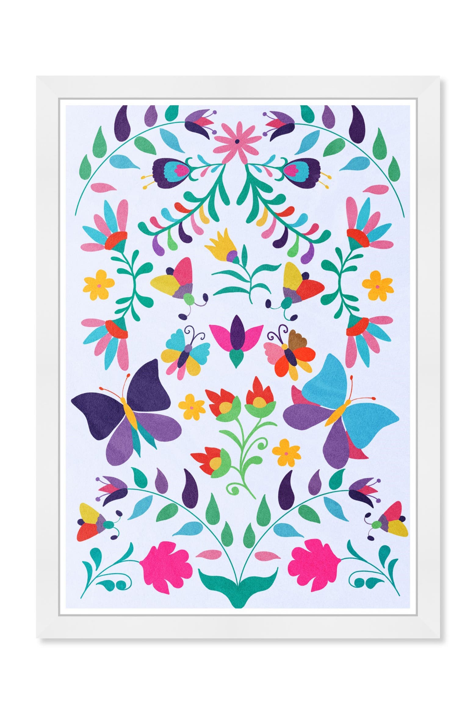 Studio Barbell Set Rack Wynwood Studio Prints Colorful Floral Wall Art | Nordstromrack